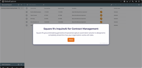 Contract Management Interactive Demo