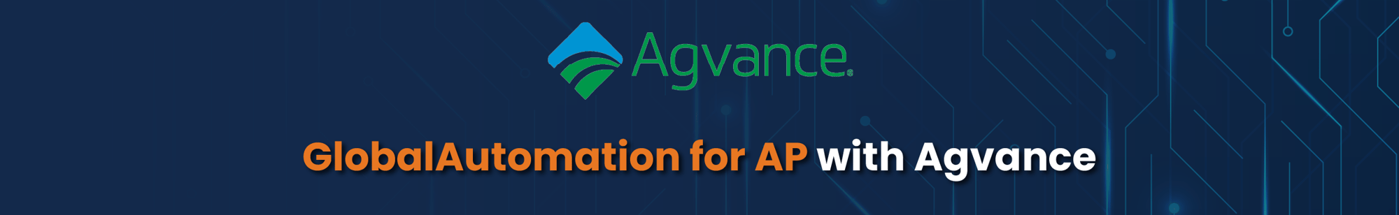 GlobalAutomation for AP with Agvance-1 GlobalAutomation for AP with Agvance-1