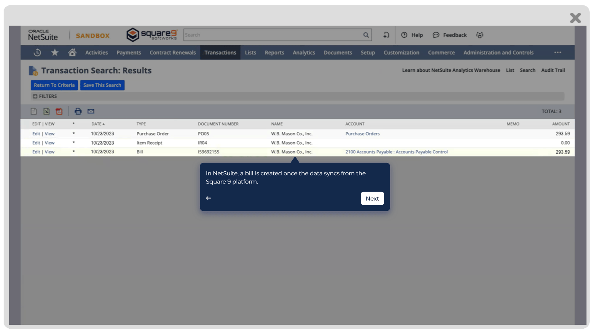 NetSuite Thumbnail