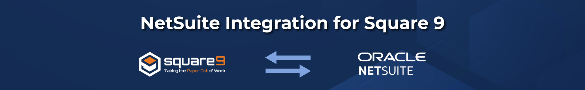 S9 x NetSuite Integration Page Center